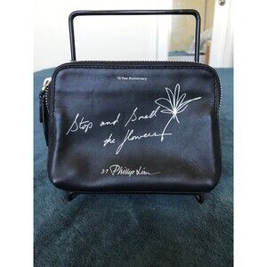 3.1 Phillip Lim 10th anniversary stop and smell the flower cosmetic pouch